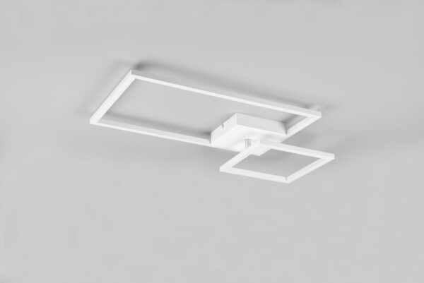 Φωτιστικό Οροφής Reality  LED 25W Λευκό Ματ Μεταλλικό Step Dimmable 3000lm  4000K – R62642131