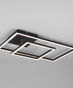 Φωτιστικό Οροφής Reality PADELLA LED, 25W · 3000lm, 4000K Μαύρο Ματ Μεταλλικό περιστρεφόμενο ,Step dimmable- R62642432