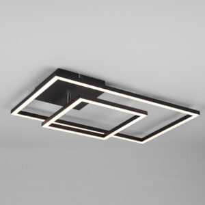 Φωτιστικό Οροφής Reality PADELLA  LED, 25W · 3000lm, 4000K Μαύρο Ματ Μεταλλικό περιστρεφόμενο ,Step dimmable- R62642432