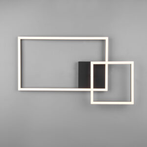 Φωτιστικό Οροφής Reality PADELLA  LED, 25W · 3000lm, 4000K Μαύρο Ματ Μεταλλικό περιστρεφόμενο ,Step dimmable- R62642432