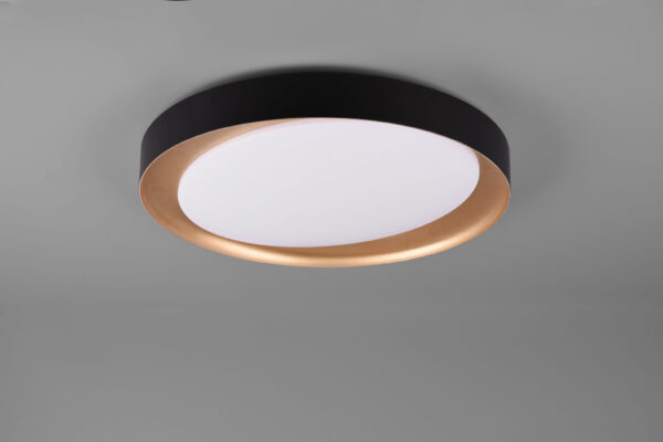Φωτιστικό Οροφής Reality LED 24W  Μαύρο Πλαστικό Dimmable 2000lm 2700 – 6500K  R62712402
