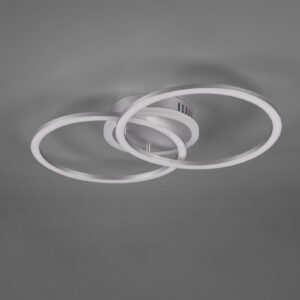 Φωτιστικό Οροφής Reality LED 25W  Τιτάνιο Μεταλλικό Step Dimmable 2600lm 3000K  R62783187