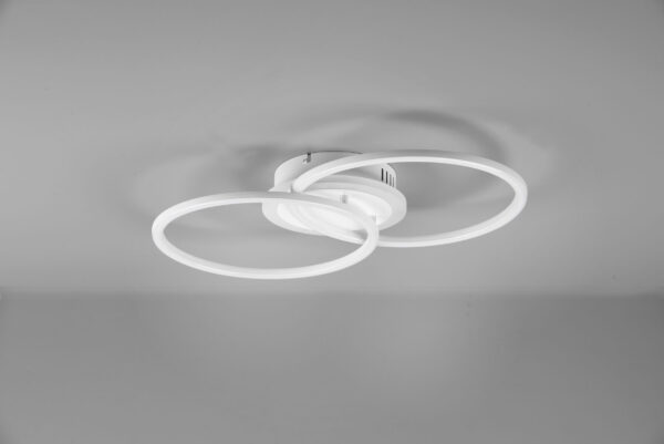 Φωτιστικό Οροφής Reality VENIDA LED  25W 3000lm  4000K Λευκό Ματ Μεταλλικό Step Dimmable   – R62783431