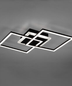 Φωτιστικό Οροφής Reality LED 25W Μαύρο Ματ Μεταλλικό Step Dimmable 2600lm 3000K R62793132