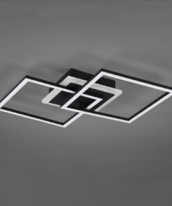 Φωτιστικό Οροφής Reality LED 25W Μαύρο Ματ Μεταλλικό Step Dimmable 2600lm 3000K R62793132