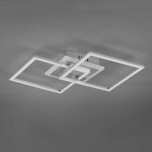 Φωτιστικό Οροφής Reality LED 25W  Τιτάνιο Μεταλλικό Step Dimmable 2600lm 3000K  R62793187