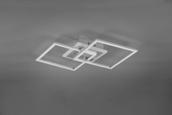 Φωτιστικό Οροφής Reality LED 25W  Τιτάνιο Μεταλλικό Step Dimmable 2600lm 3000K  R62793187