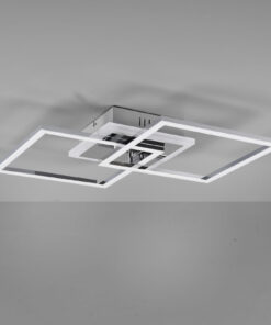Φωτιστικό Οροφής Reality VENIDA LED, 25W · 3000lm, 4000K Χρώμιο Μεταλλικό, Λειτουργία μνήμης, Step Dimmable – R62793406