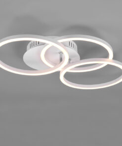 Φωτιστικό Οροφής Reality LED 27W Λευκό Ματ Μεταλλικό Τηλεχειριζόμενο Dimmable 3100lm 2700 – 6000K – R62823131