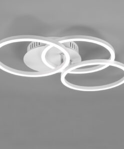 Φωτιστικό Οροφής Reality LED 27W Λευκό Ματ Μεταλλικό Τηλεχειριζόμενο Dimmable 3100lm 2700 – 6000K – R62823131