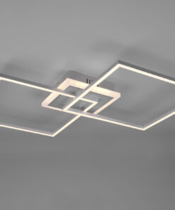 Φωτιστικό Οροφής Reality LED 29W Τιτάνιο Μεταλλικό Τηλεχειριζόμενο Dimmable 3250lm με Τηλεχειριστήριο RGB+3000K – R62843187