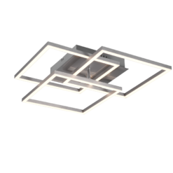 Φωτιστικό Οροφής MOBILE Reality LED 28W Νίκελ Ματ Τηλεχειριζόμενο Dimmable 3200lm CCT – R62883107