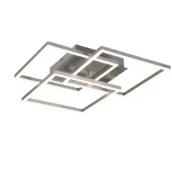 Φωτιστικό Οροφής MOBILE Reality LED 28W Νίκελ Ματ Τηλεχειριζόμενο Dimmable 3200lm CCT – R62883107