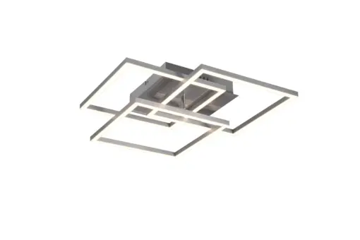Φωτιστικό Οροφής MOBILE Reality LED 28W Νίκελ Ματ Τηλεχειριζόμενο Dimmable 3200lm CCT – R62883107