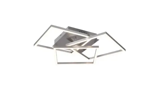 Φωτιστικό Οροφής MOBILE Reality LED 28W Νίκελ Ματ Τηλεχειριζόμενο Dimmable 3200lm CCT – R62883107