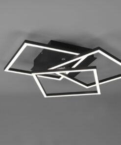 Φωτιστικό Οροφής MOBILE Reality LED 28W Μαύρο Ματ Τηλεχειριζόμενο Dimmable 3200lm CCT – R62883132