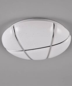 Πλαφονιέρα Λευκή με Έναστρο Κάλυμμα Φ28 TIBOR LED 10W 1200lm Step Dimmable 4000K Reality – R62903001