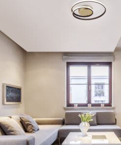 Φωτιστικό Οροφής Reality LED 22W Σκουριά Μεταλλικό Step Dimmable 2200lm 3000K R62911124