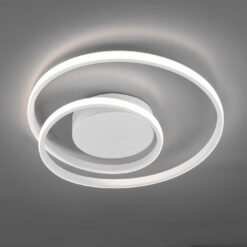 Φωτιστικό Οροφής Reality LED 22W Λευκό Ματ Μεταλλικό Step Dimmable 2200lm 3000K R62911131