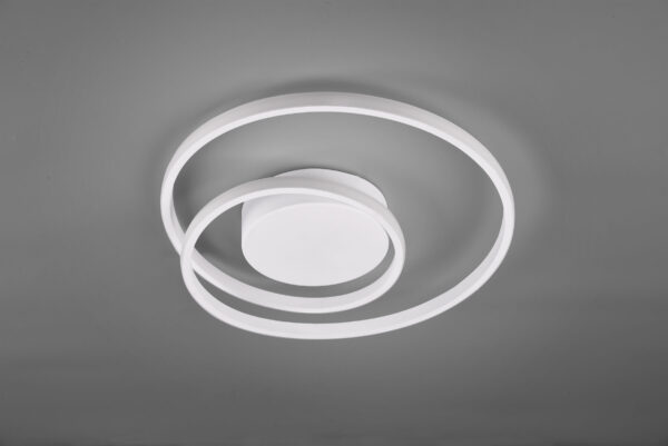 Φωτιστικό Οροφής Reality LED 22W  Λευκό Ματ Μεταλλικό Step Dimmable 2200lm 3000K  R62911131
