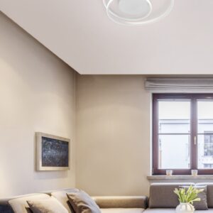 Φωτιστικό Οροφής Reality LED 22W  Λευκό Ματ Μεταλλικό Step Dimmable 2200lm 3000K  R62911131
