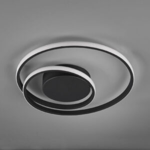 Φωτιστικό Οροφής Reality LED 22W  Μαύρο Ματ Μεταλλικό Step Dimmable 2200lm 3000K  R62911132