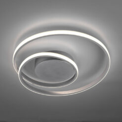 Φωτιστικό Οροφής Reality LED 22W Τιτάνιο Μεταλλικό Step Dimmable 2200lm 3000K R62911187