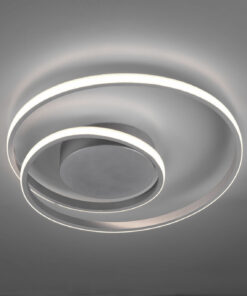 Φωτιστικό Οροφής Reality LED 22W Τιτάνιο Μεταλλικό Step Dimmable 2200lm 3000K R62911187