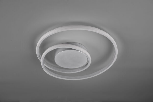 Φωτιστικό Οροφής Reality LED 22W  Τιτάνιο Μεταλλικό Step Dimmable 2200lm 3000K  R62911187