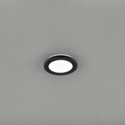 Φωτιστικό Οροφής Reality LED 10W  Μαύρο Ματ Πλαστικό Step Dimmable 850lm 3000K IP44 R62921032