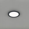 Φωτιστικό Οροφής Reality LED 15W  Μαύρο Ματ Πλαστικό Step Dimmable 1350lm 3000K IP44 R62921532