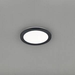 Φωτιστικό Οροφής Reality LED 15W  Μαύρο Ματ Πλαστικό Step Dimmable 1350lm 3000K IP44 R62921532