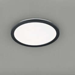 Φωτιστικό Οροφής Reality LED 24W  Μαύρο Ματ Πλαστικό Step Dimmable 2000lm 3000K IP44 R62922432
