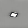 Φωτιστικό Οροφής Reality LED 10W  Μαύρο Ματ Πλαστικό Step Dimmable 850lm 3000K IP44 R62931032