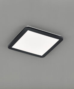 Φωτιστικό Οροφής Reality LED 18W  Μαύρο Ματ Πλαστικό Step Dimmable 1650lm 3000K IP44 R62931832