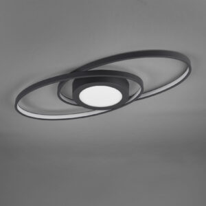 Φωτιστικό Οροφής Reality LED 27W  Ανθρακί Μεταλλικό Step Dimmable 3000lm 3000K  R62991142
