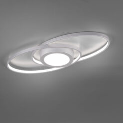 Φωτιστικό Οροφής Reality LED 27W Τιτάνιο Μεταλλικό Step Dimmable 3000lm 3000K R62991187