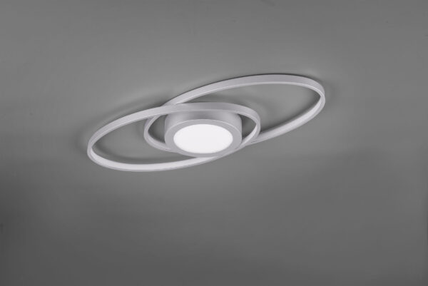 Φωτιστικό Οροφής Reality LED 27W  Τιτάνιο Μεταλλικό Step Dimmable 3000lm 3000K  R62991187