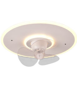 Φωτιστικό Οροφής Trio Lighting LED 30W με Ανεμιστήρα Step Dimmable Λευκού Χρώματος – R64133131