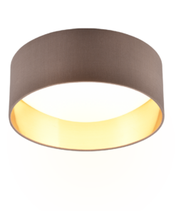 Φωτιστικό Οροφής Trio Lighting LED 12W 3000K Καφέ Χρώματος – R64191141