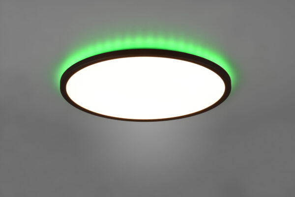 Φωτιστικό Οροφής Trio Lighting LED 30W 3000K RGB Μαύρου Χρώματος Step Dimmable – R64371932