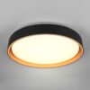 Φωτιστικό Οροφής Reality LED 24W 2500lm CCT Dimmable Με Χειριστήριο Χρυσό Μαύρο – R64391080