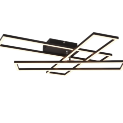 Φωτιστικό Οροφής Trio Lightinig Led 36W 2700K Step Dimmable Μαύρου Χρώματος – R64423132