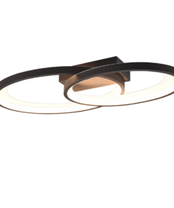 Φωτιστικό Οροφής Trio Lighting LED 25W 3000K Μαύρου Χρώματος – R64482134