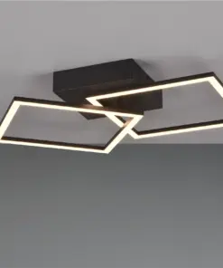 Φωτιστικό Οροφής Reality LED 20W 3000K Μαύρου Χρώματος – R64492132