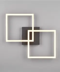 Φωτιστικό Οροφής Reality LED 20W 3000K Μαύρου Χρώματος – R64492132