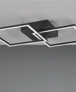 Φωτιστικό Οροφής Reality LED 20W 3000K Μαύρου Χρώματος – R64492132