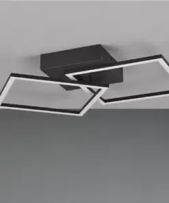 Φωτιστικό Οροφής Reality LED 20W 3000K Μαύρου Χρώματος – R64492132