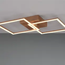 Φωτιστικό Οροφής Reality LED 20W 2250lm 3000K Καφέ Χρώματος – R64492165
