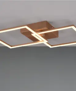 Φωτιστικό Οροφής Reality LED 20W 2250lm 3000K Καφέ Χρώματος – R64492165